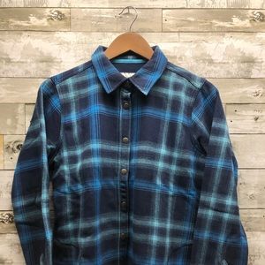 Orvis Button Up Flannel Long Sleeve Jacket